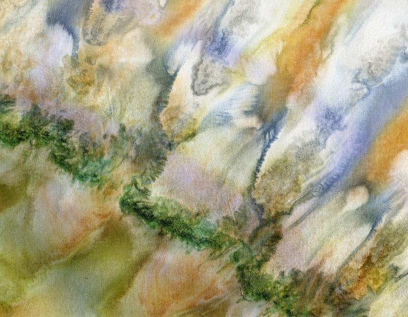 3) hedvábný sarong 110x110 cm